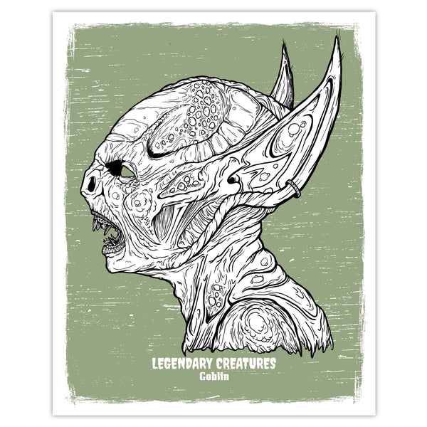 Legendary Creatures - Goblin Print - 8x10