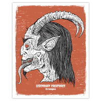 Legendary Creatures - Krampus Print - 8x10