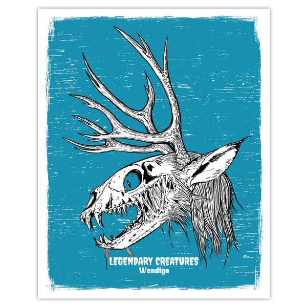 Legendary Creatures - Wendigo Print - 8x10