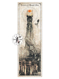 Lord of the Rings - Tower of Sauron Print - 36x11.75