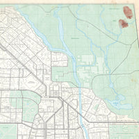 Resident Evil - Raccoon City - Vintage Plat Map - 16x20