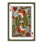 Robin Hood - Playing Card Illustration - 5x7 inches