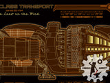 Firefly Class Transport - Starship Schematic - 36x11.75